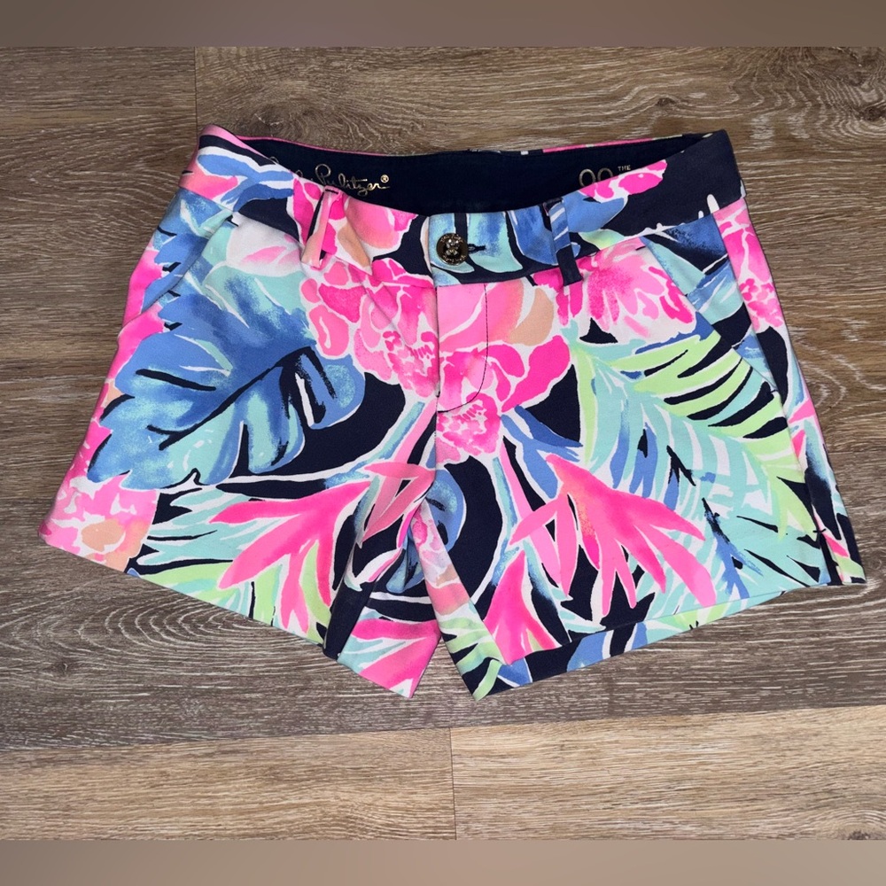 Lilly Pulitzer Callahan stretch 00 inseam 5in